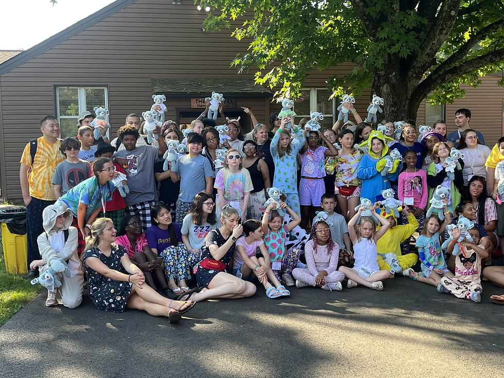 Clay Bears Spread Joy at Summer Camps