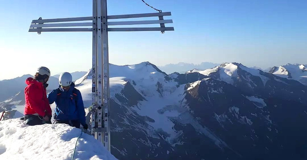 Gipfelkreuz Königspitze