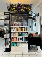 Inside Sleek and Chic salon - Kevin Murphy stand