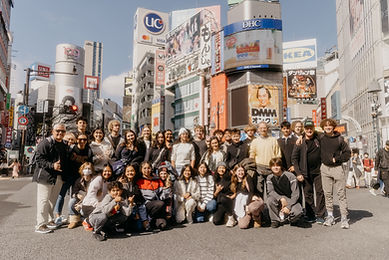 Tour Group Photography by Kilakila Parnell - Tokyo, Japan