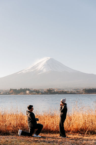Couple Surprise Proposal Photoshoot in Tokyo, Japan