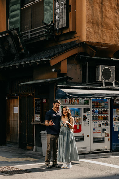 Tokyo, Japan Street Couple Photoshoot