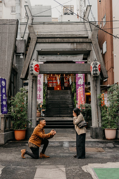 Tokyo, Japan Couple and Proposal Photographer