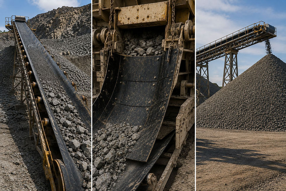 Used Conveyor Belt for Mining, Quarry, Crusher, and Stacker Belt Applications