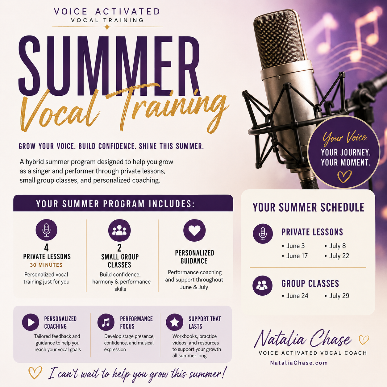 VoiceActivated Hybrid Vocal Program | June - July 2026
