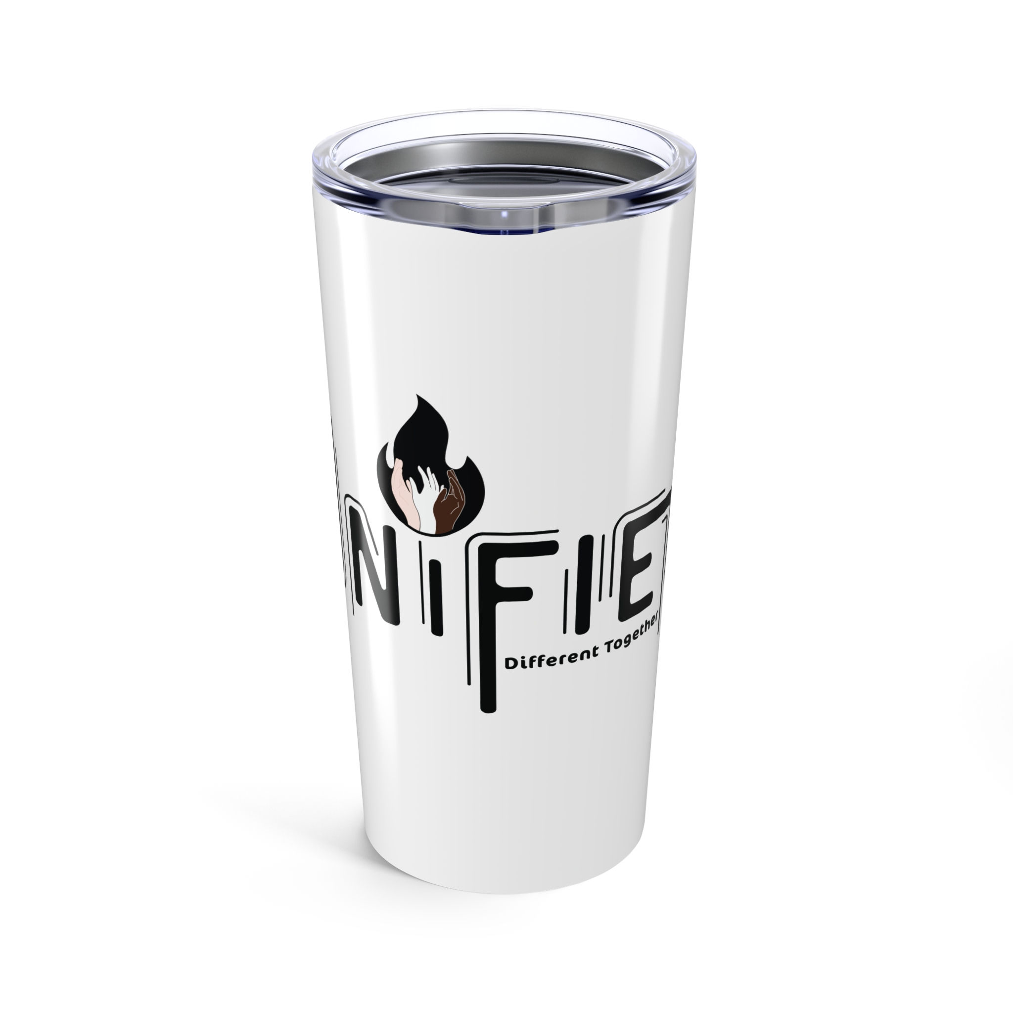 20oz Tumbler - 'Different Together' Design for Unity and Inspiration