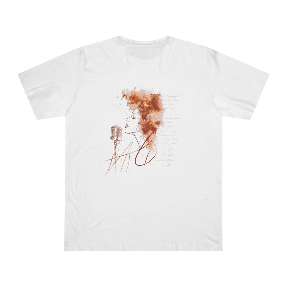 Thumbnail: Real Treasure T-Shirt — Watercolor Music Tee