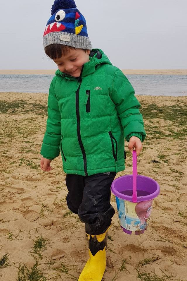Sam on Wells Next the Sea Beach