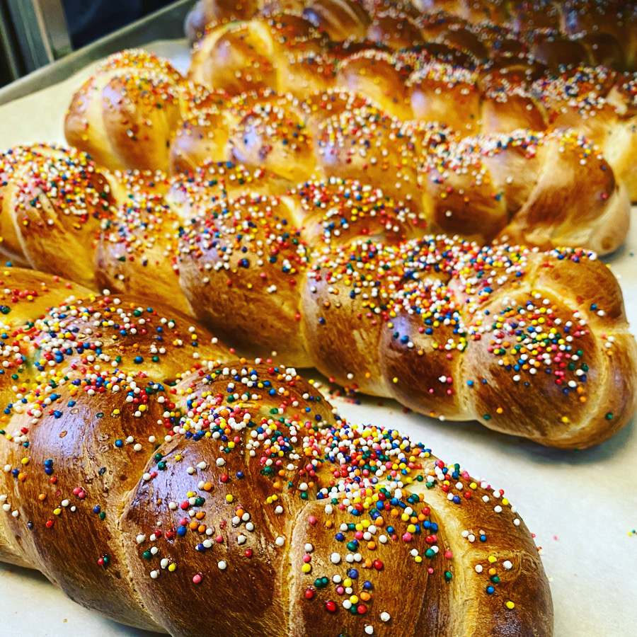 Arranged Food and Objects