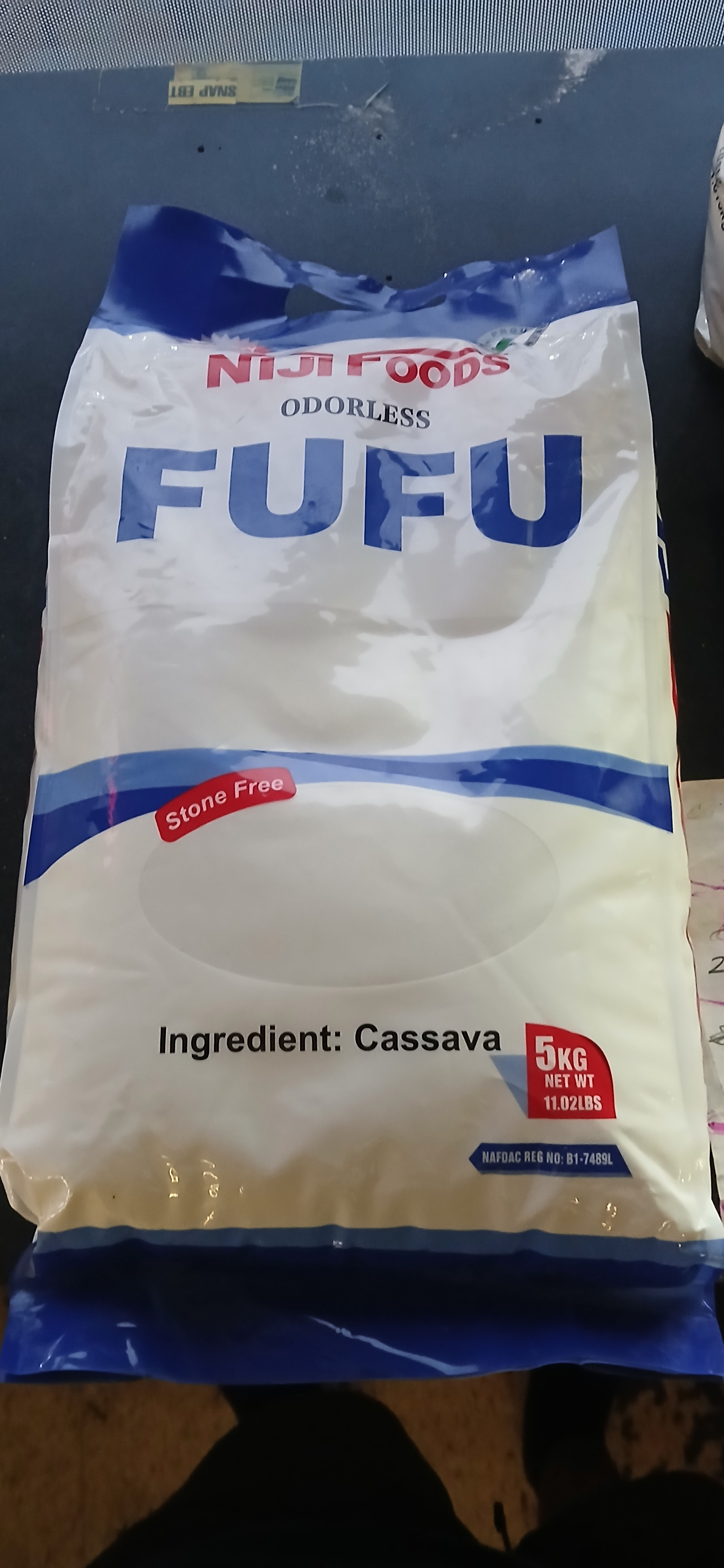 Cassava flour