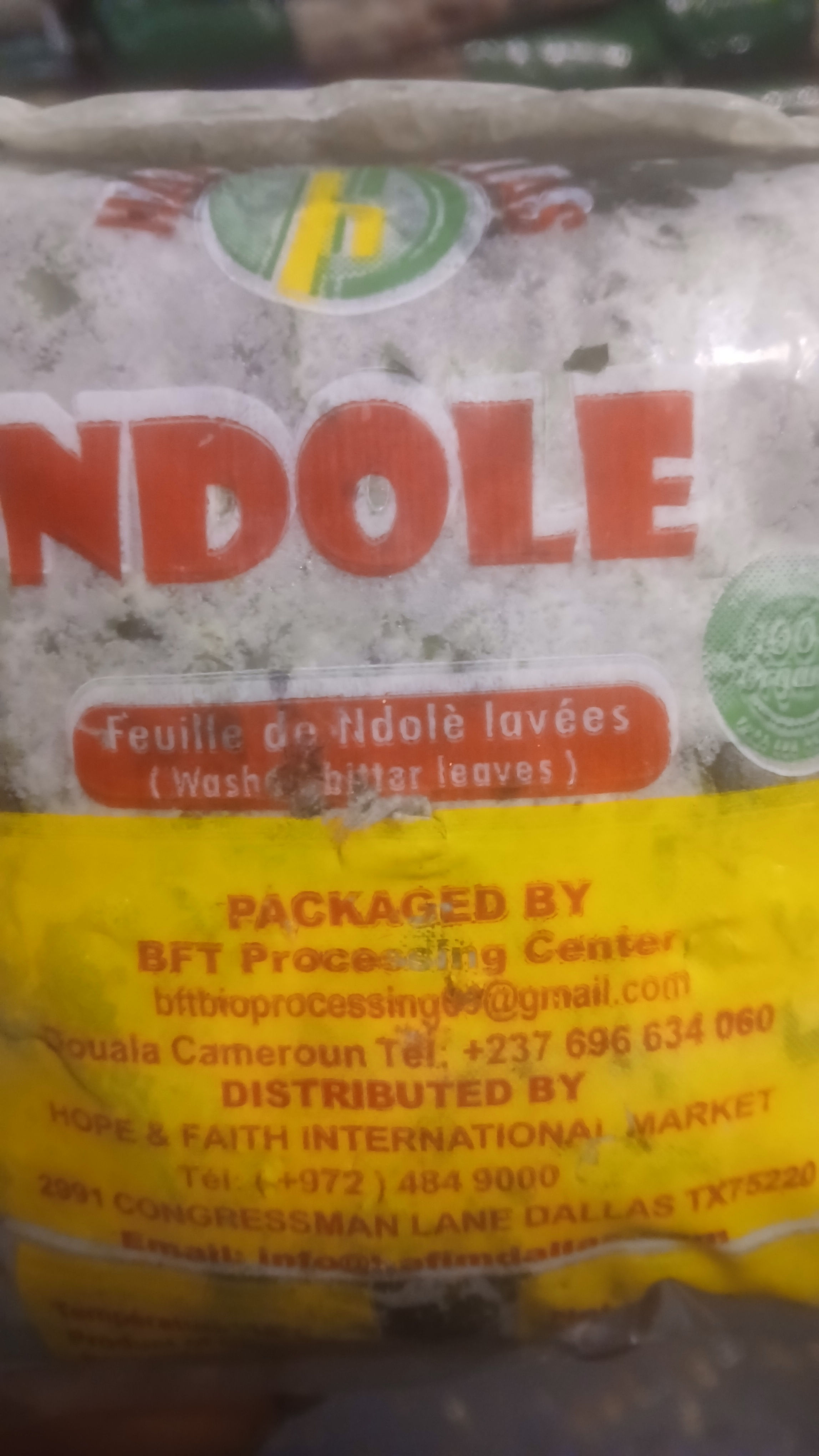 Bitter leaves/Ndole