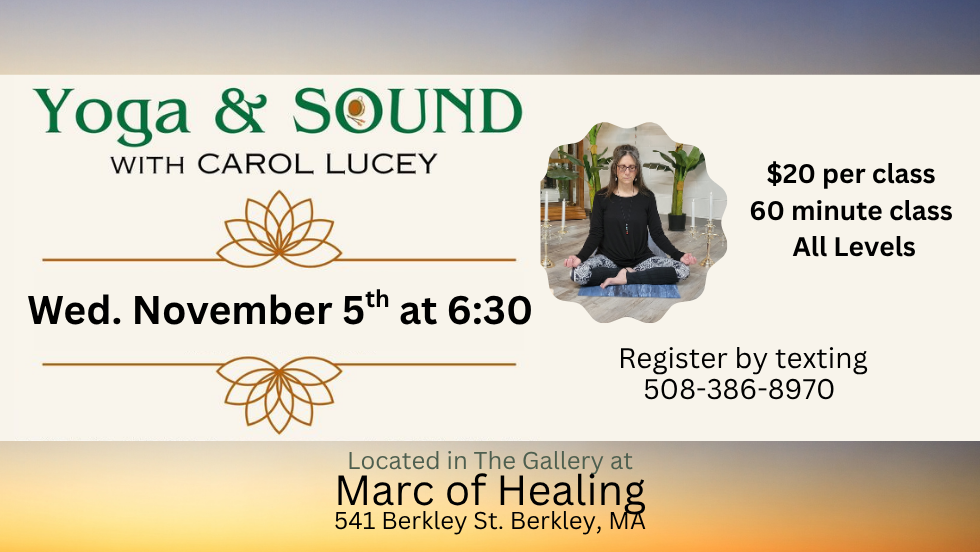 Yoga and Sound with Carol Lucey