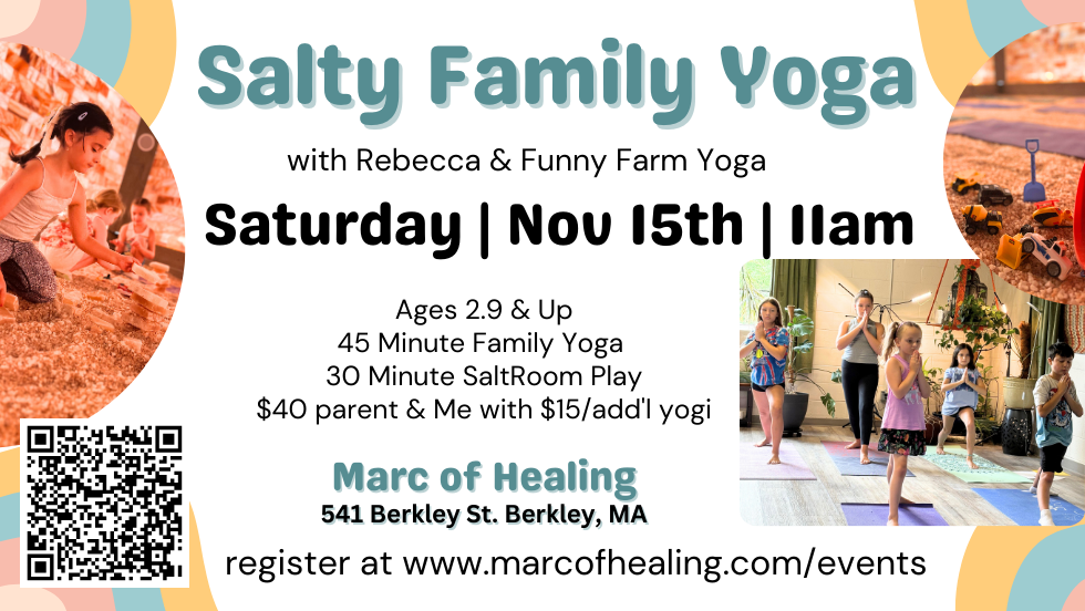 Salty Family Yoga with Rebecca Maderios