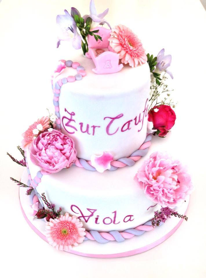 Tauftorte für Viola Maria Nadine