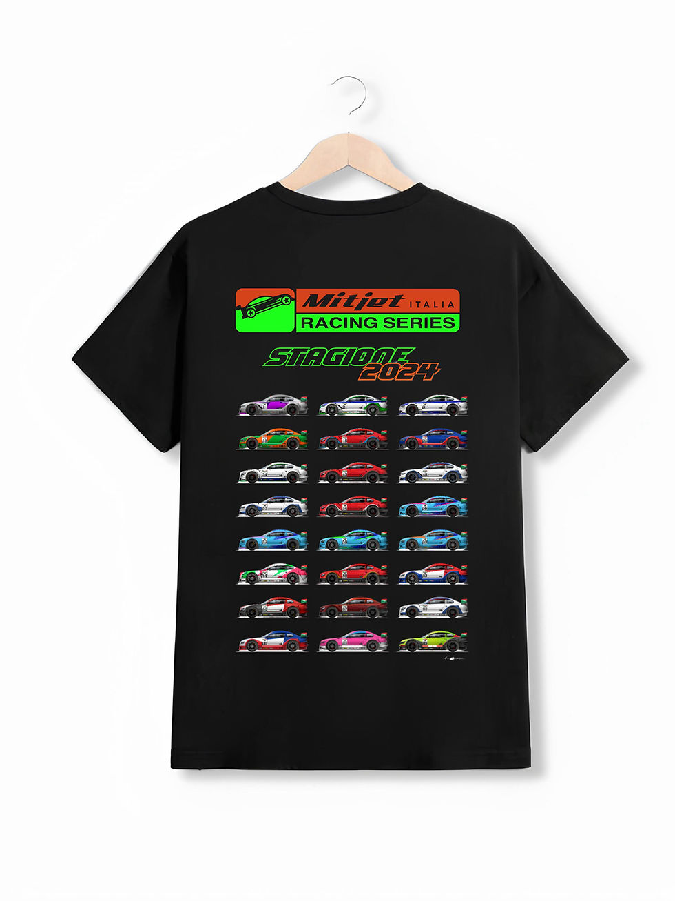 Miniatura: T-SHIRT MITJET K24'S SEASONS CARS