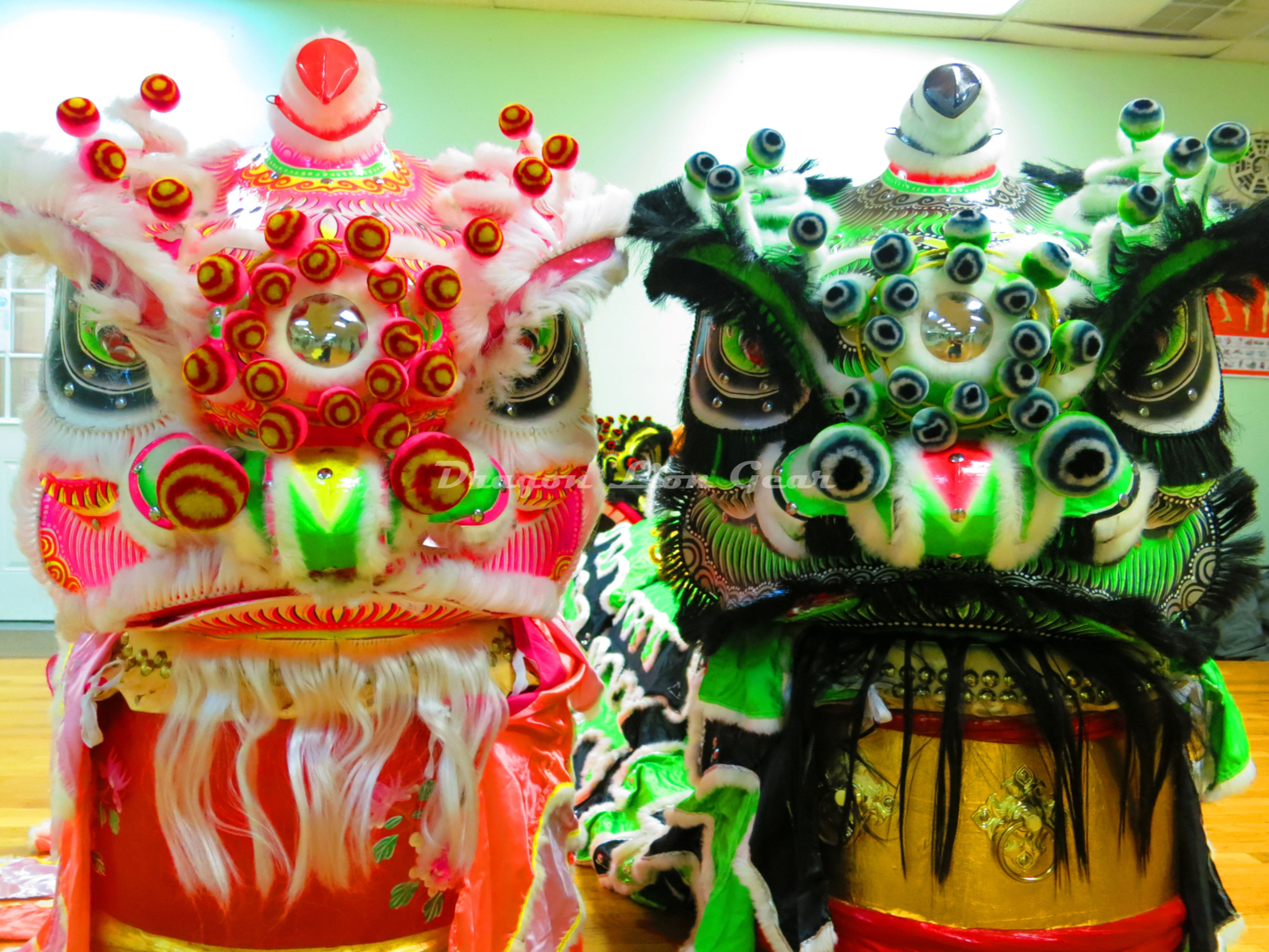 #2 Traditional Futsan Lion - Perfect Pair 4156