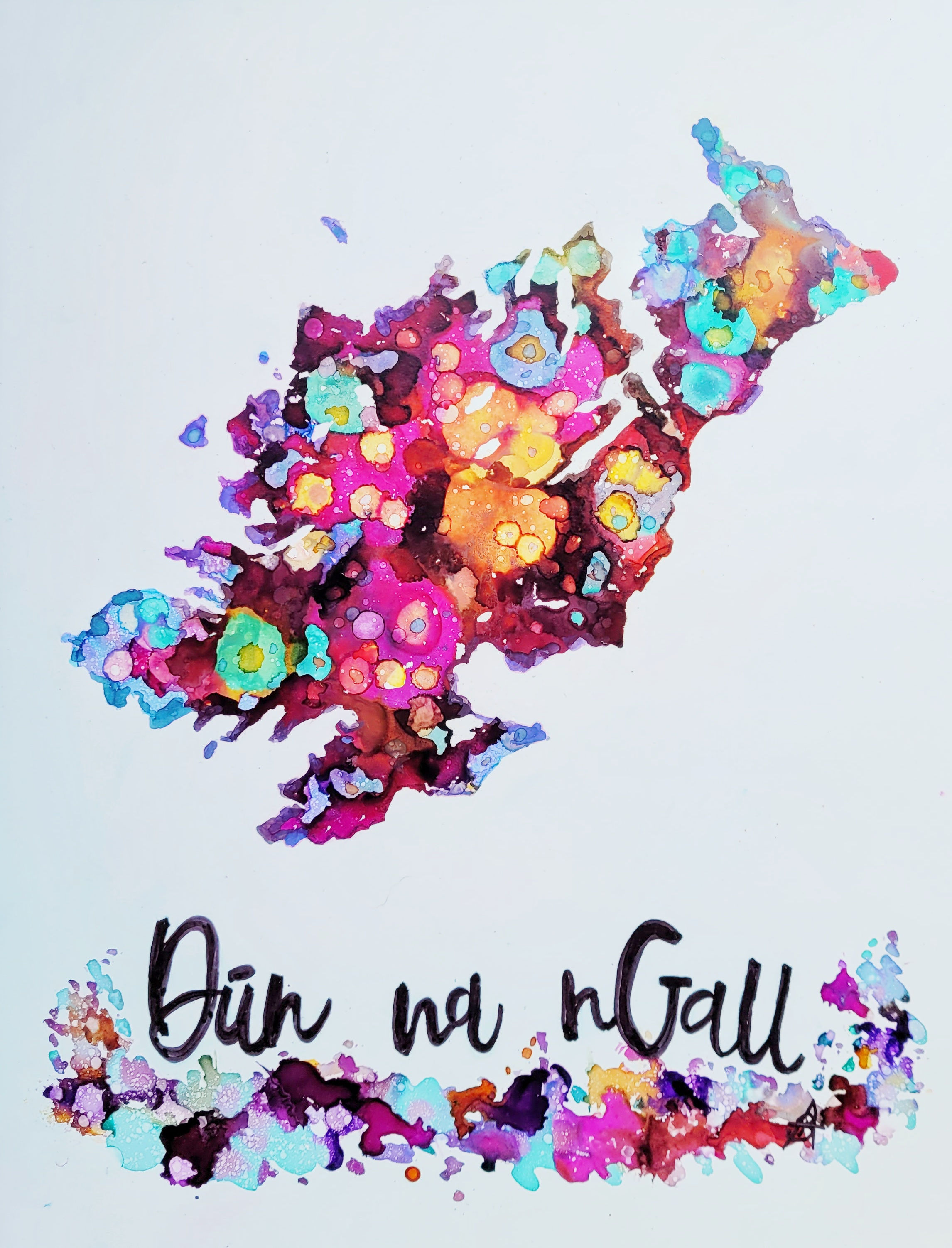 "Dun na ngall" - A4-A3 Limited edition Print