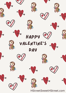 H St Red Hearts Valentine's Day Card.png