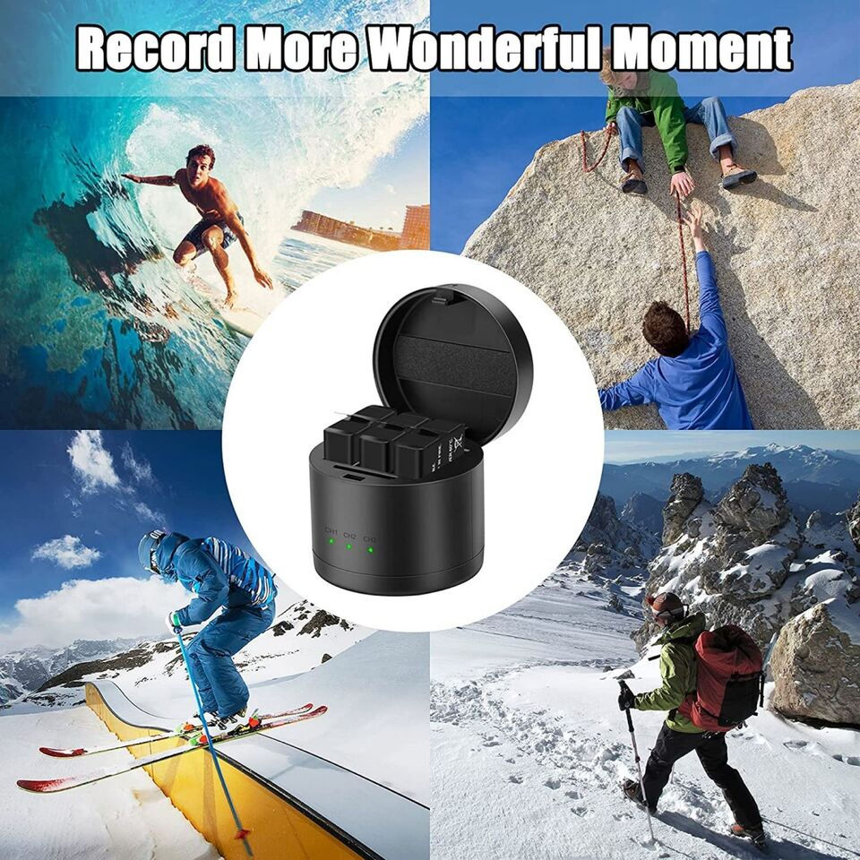 Miniatura: Cargador y bateria (se vende x separado) GoPro Hero 6 hero 7 hero 8