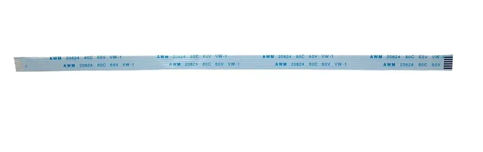 Miniatura: Cable tipo A de 6 pines AWM 20624 80C 60V VW-1, paso de 1,0 mm