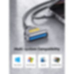 Miniatura: UGREEN Cable USB Paralelo Impresora IEEE 1284 36 pines 2Metros #20225