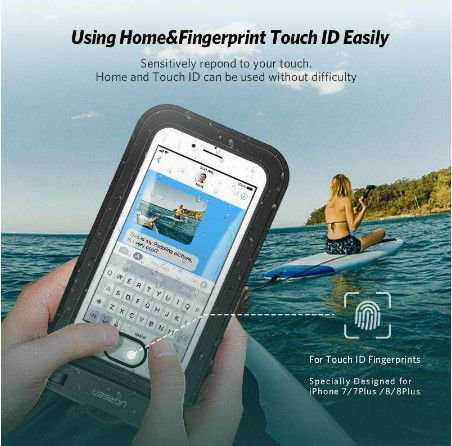 Miniatura: UGREEN Estuche Case Impermeable Para Celular / Dinero / tarjetas