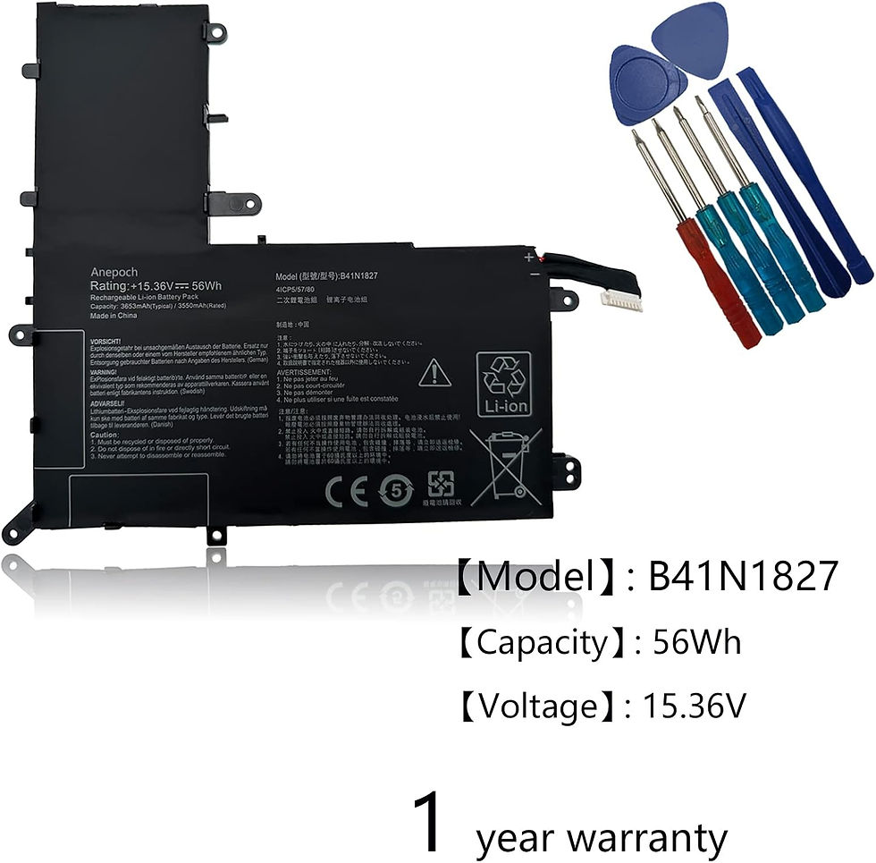 Miniatura: batería B41N1827 Asus ZenBook Flip 15 UX562 UX562IA UX562UG  Q507IQ B41BmE1 15.3