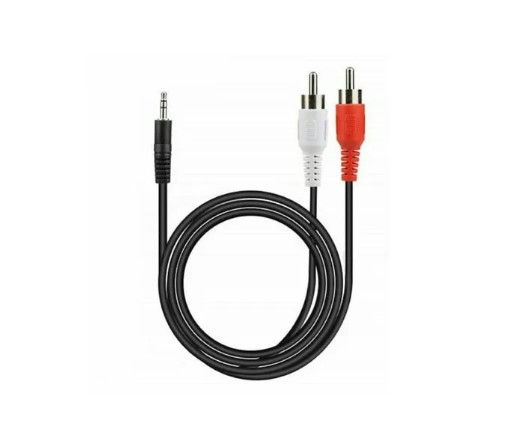 Cable De Audio Auxiliar 1.5 Metros 3,5mm A 2 Rca Mp3 Celular