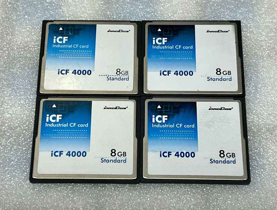 Miniatura: Memoria tarjeta Compact Flash InnoDisk 8 GB Estándar iCF 4000 Industrial DC1M-08