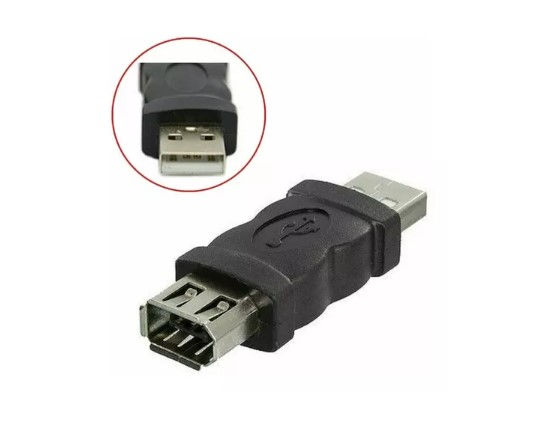 Adaptador Convertidor Firewire Hembra A Usb