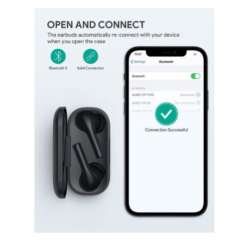 Miniatura: Audifonos Inalambricos Aukey Ep-t21s Tws Bluetooth 5.0