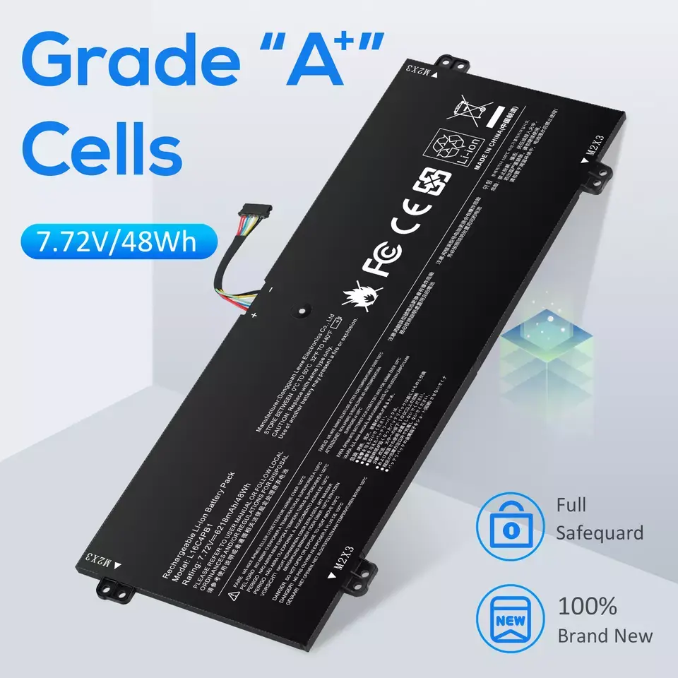 Miniatura: Batería L16C4PB1,L16M4PB1 Para Lenovo YOGA 720-13IKB 730-13IKB 48Wh-