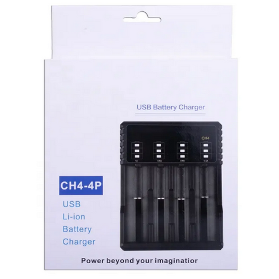 Miniatura: Cargador Batería Pilas De Litio 3,7 V 26650 21700 18650 Aaa