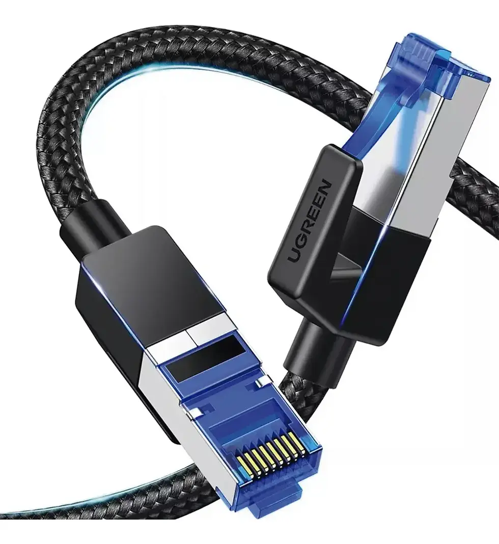 Miniatura: UGREEN Cable Ethernet red RJ45 Cat8 40Gbps y 2000MHz 1M 2M 3M 80429 31 32