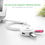 Miniatura: UGREEN HUB Multipuerto USB Cable USB 2.0 HUB 4X USB 2.0 BLANCO