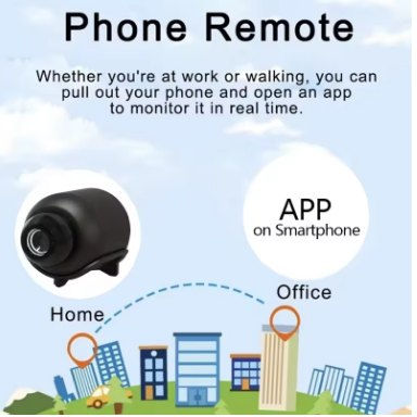 Miniatura: Mini cámara espia X5 WiFi IP CON BATERÍA grabadora de vídeo inalámbrica,