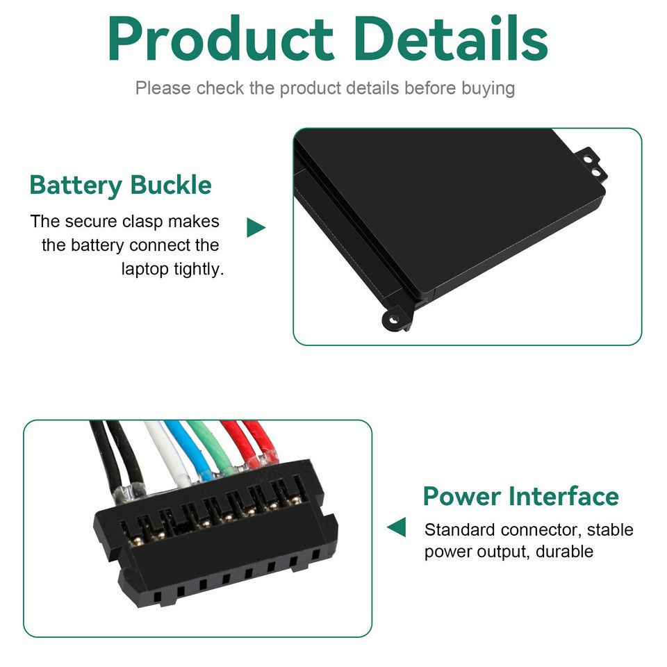Miniatura: Batería L19M4PDB L19C4PDB para Lenovo ThinkBook 14s Yoga ITL 14 G2 ITL ARE G3-