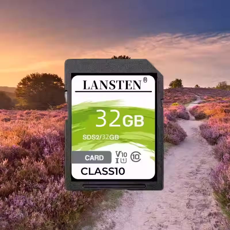 Miniatura: Tarjeta de Memoria Lansten  32GB - Alta Velocidad, Estable y Duradera para Cámar