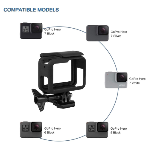 Miniatura: Case Carcasa Protectora Esqueleto Marco Gopro Hero 5 6 7 Bla