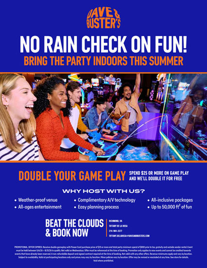 Dave & Buster's: Double Your Game Play