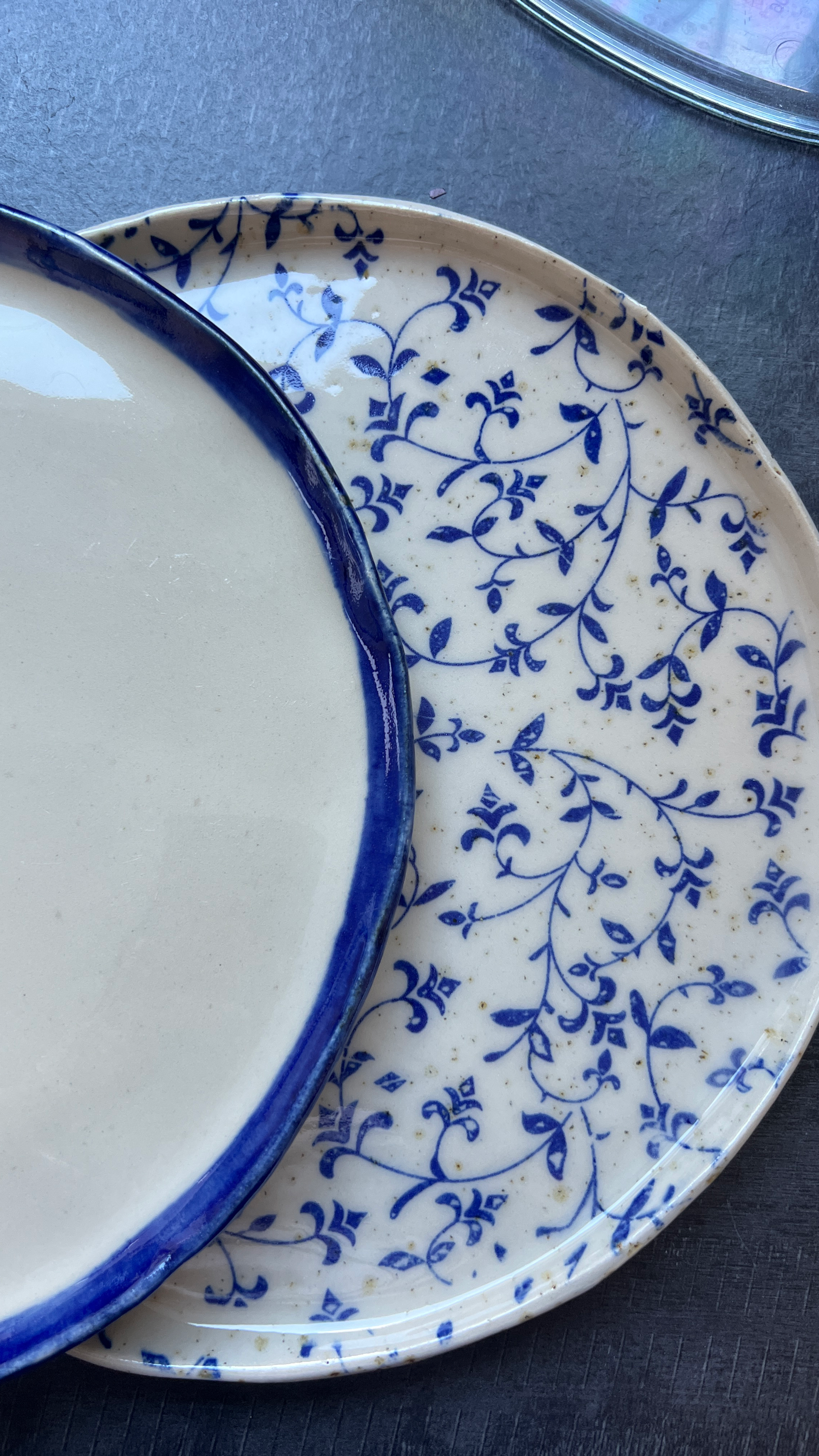 Dinner Plate Due- All Blue
