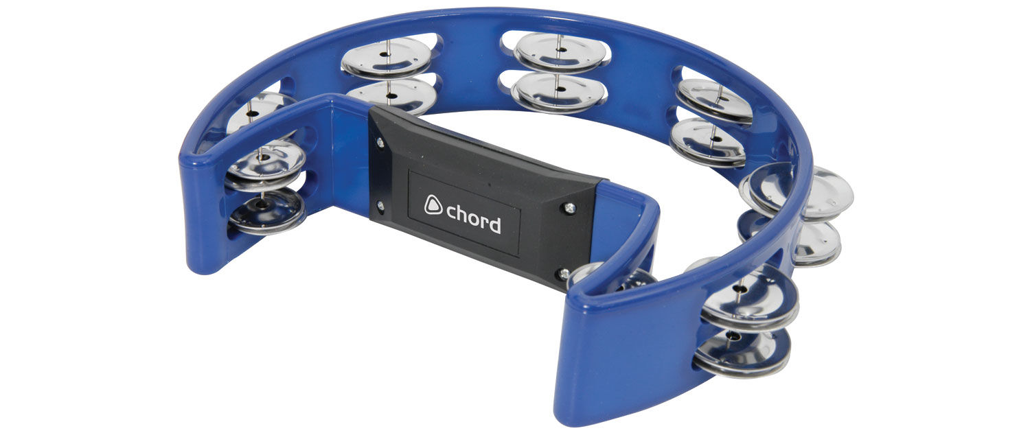 Tambourines - Single D - Blue