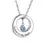 Thumbnail: Forever in My Heart - Circle Cremation Necklace