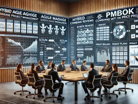Gestão Ágil Híbrida em Projetos de TI: Como Combinar Scrum e PMBOK