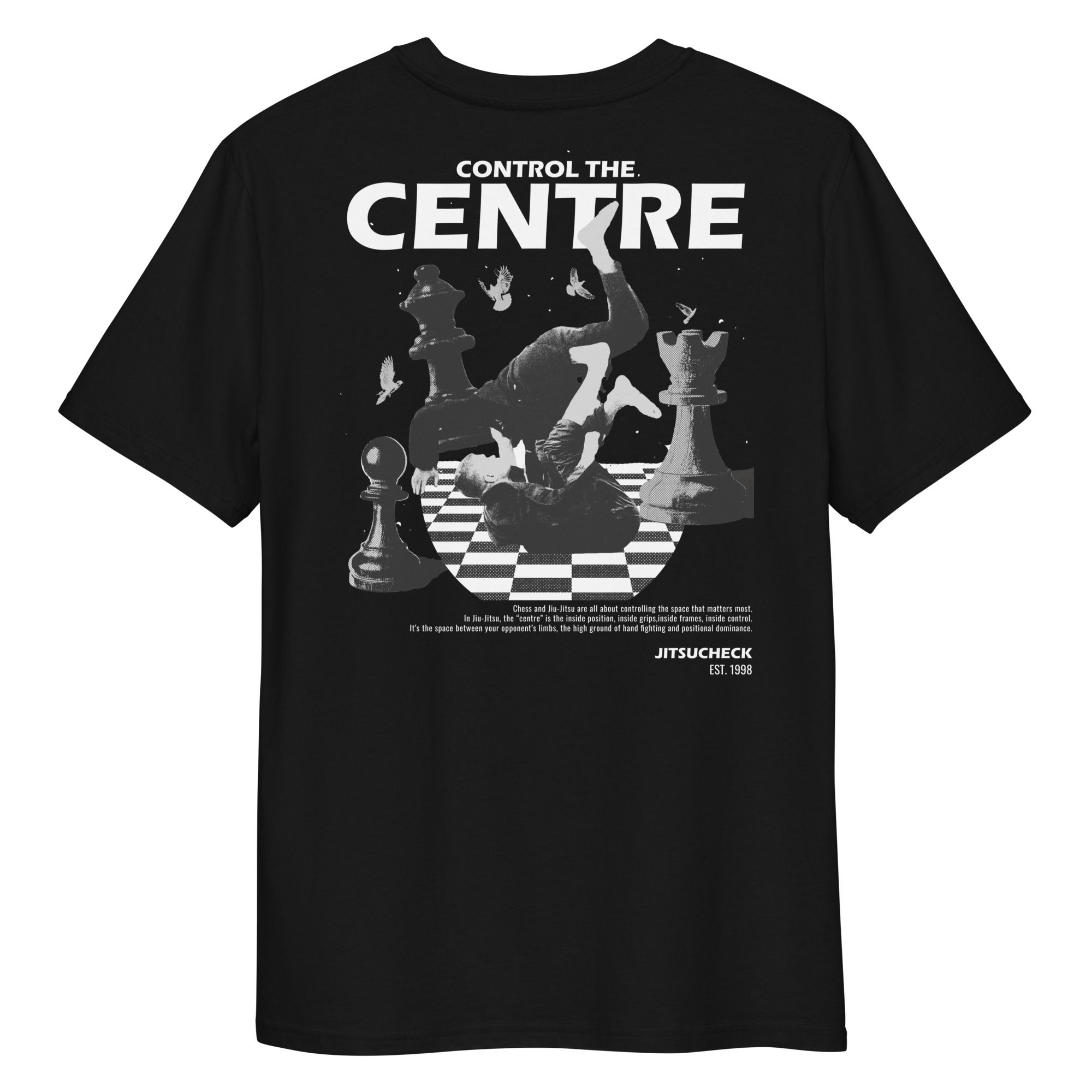 Control The Centre- Unisex organic cotton Tee