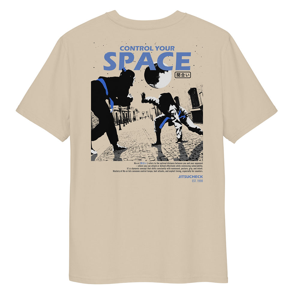 Thumbnail: Control Your Space - Unisex organic cotton Tee