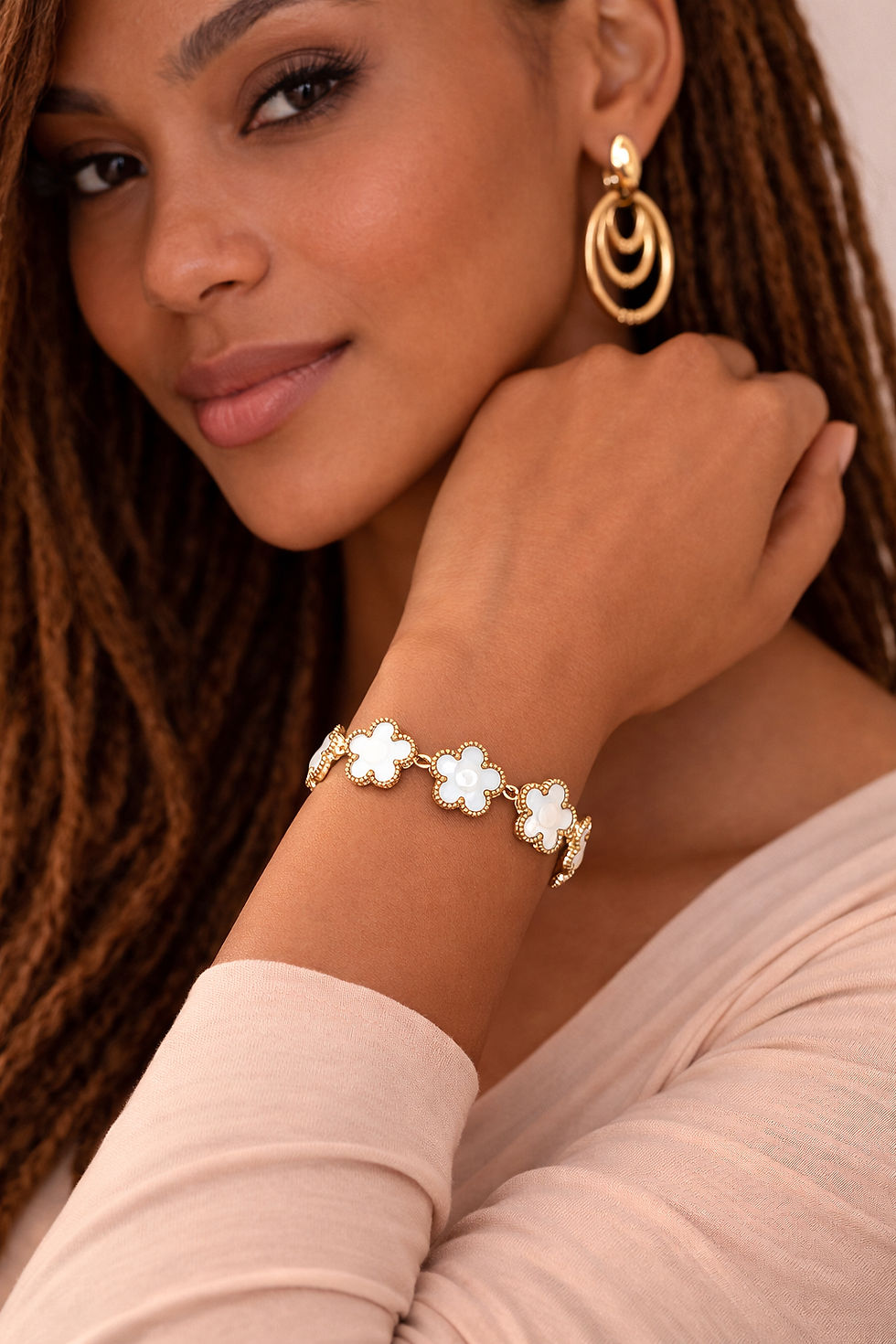 Miniature : JELANY  « BRACELET TRÈFLE »