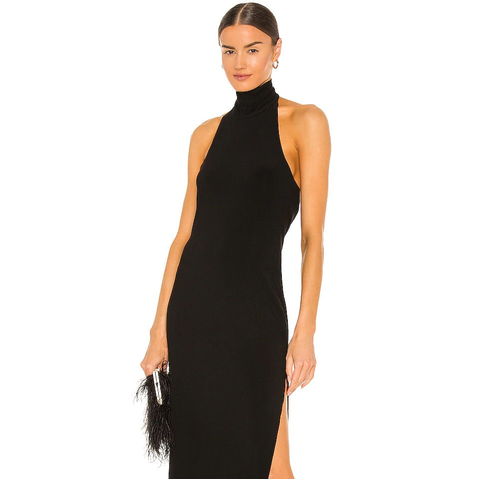 Norma Kamali x Revolve Halter
