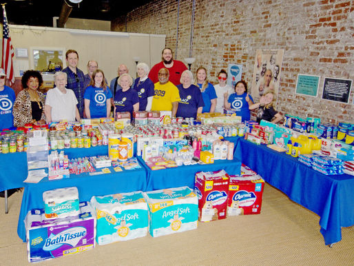 Helping Hands donations