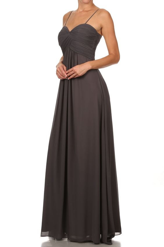 Evening Dress with Empire Waist